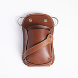 シザーケース ボニートコーヒーブラウン 本革 5丁