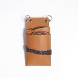 シザーケース NEW TW-16 ブラウン 本革 5丁