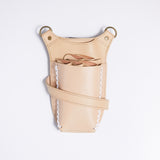 シザーケース mano ライトグレージュ 本革 5丁