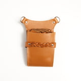 シザーケース NEWオーバルブラウン 本革 0~6丁