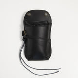 【再入荷】シザーケース ぴーなつ3 ブラック 本革 4丁