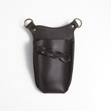 シザーケース Kシリーズ チョコ 本革 4丁