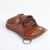 シザーケース ボニートコーヒーブラウン 本革 5丁