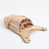 シザーケース mano ライトグレージュ 本革 5丁