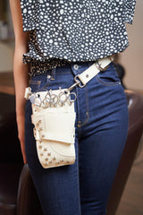 シザーケース ニュースター ホワイト 本革 4~7丁