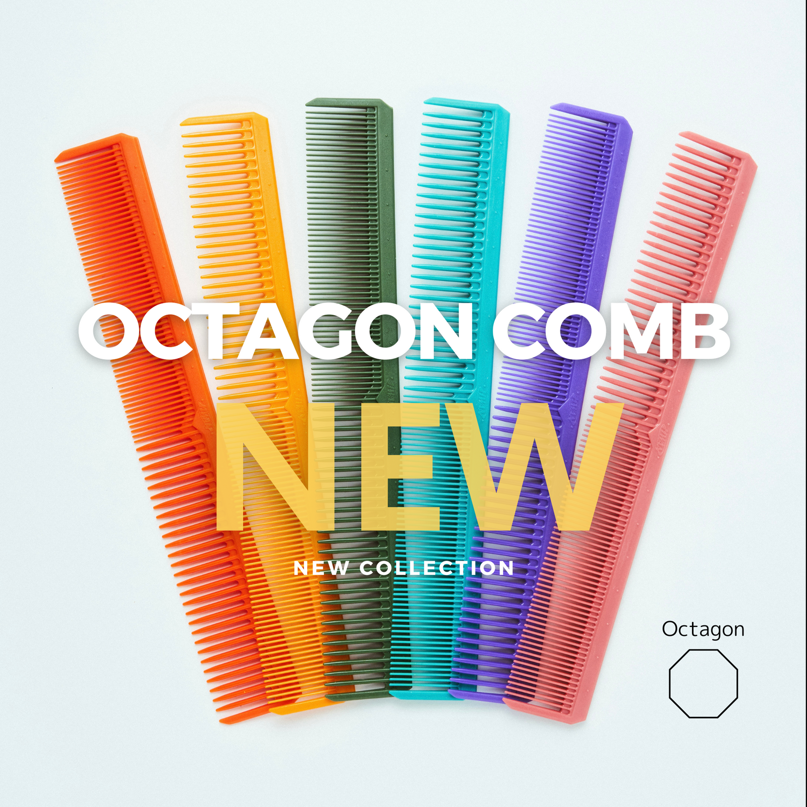 新商品】 OCTAGON COMB オクタゴンコーム 4本セット – POCKE