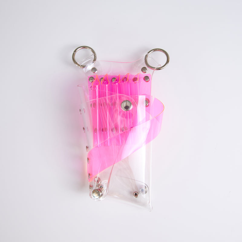 剪刀盒霓虹粉色 5 件 PVC